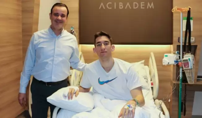 Beşiktaş'ta Ahmet Ata Özbek ameliyat edildi