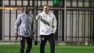 Thorsten Fink, Samsunspor'un başında ilk antrenmanına çıktı