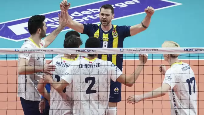 Fenerbahçe Medicana, CEV Kupası'nda çeyrek finalde!