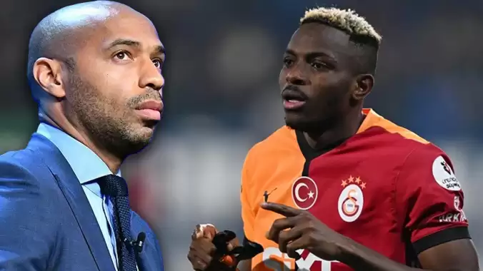 Thierry Henry, dünya devine Osimhen'i işaret etti! ''Net 9 numara...''