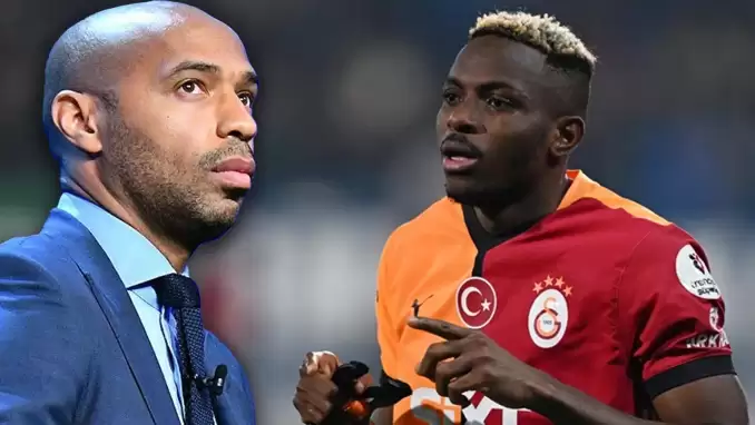 Thierry Henry, dünya devine Osimhen'i işaret etti! ''Net 9 numara...''