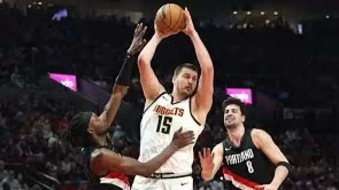NBA'de Denver Nuggets, rekor kırarak Portland Trail Blazers'ı 157-103 yendi