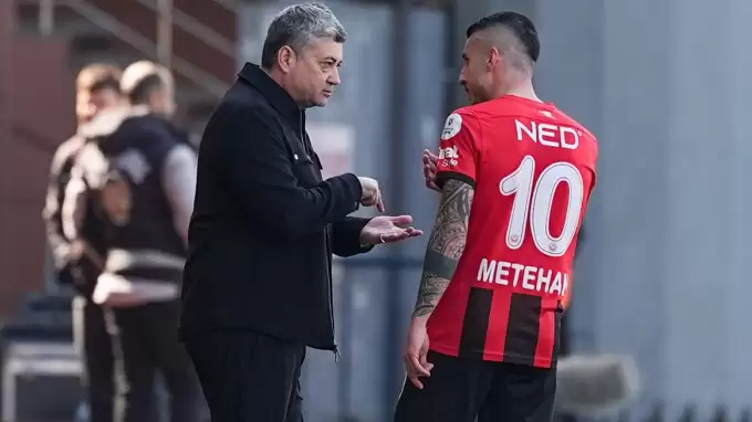 Levent Şahin’in ilk maçında son dakika şoku!