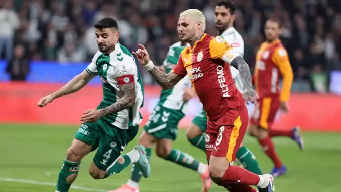 Konyaspor'dan lider Galatasaray'a şampiyonluk yolunda ağır darbe!