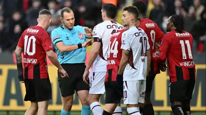 Gaziantep'ten Trabzonspor maçı sonrası hakem Çağdaş Altay'a öfke