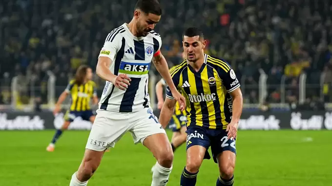 Fenerbahçe- Kasımpaşa maçının son anları nefes kesti! Beraberlik çıktı...