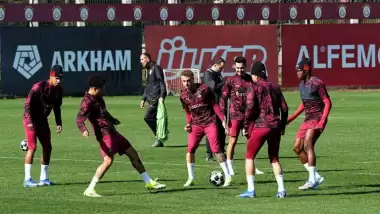 Galatasaray, Juventus maçı hazırlıklarını tamamladı