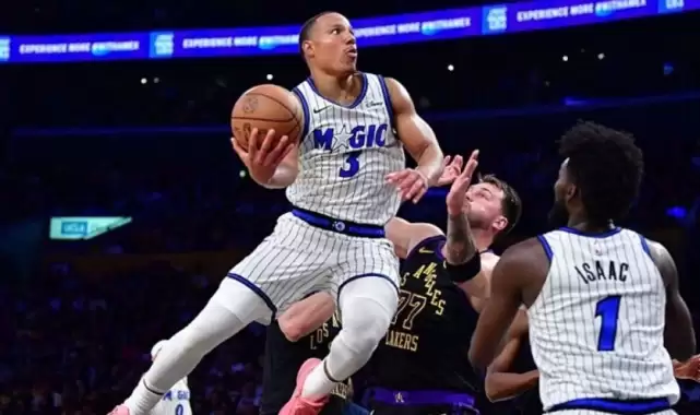 Magic, Lakers'ı bitime 7 saniye kale devirdi