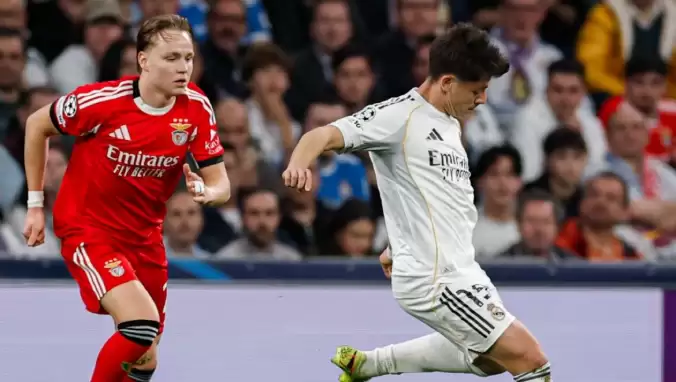 Arda Güler, 100. maçına çıktı! Benfica'ya Rafa Silva'nın golü yetmedi