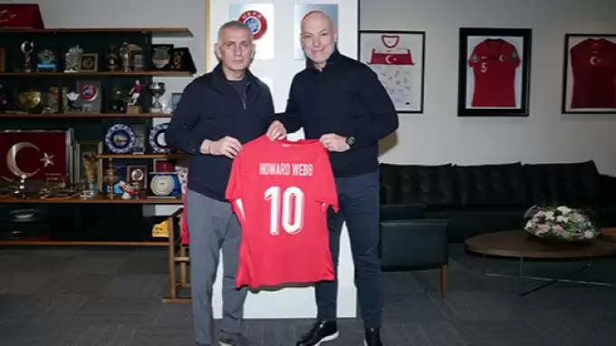 Howard Webb'den Merkez Hakem Kuruluna ziyaret!