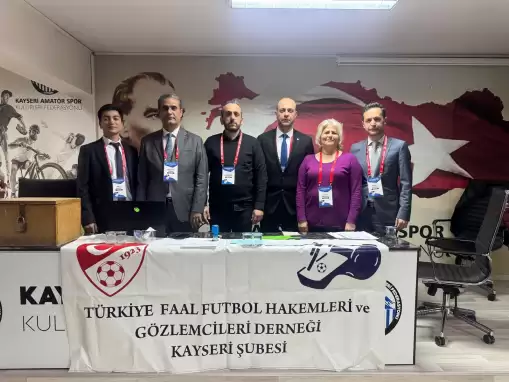 TFFHGD Kayseri Şubesi yeni Başkanı İbrahim İmrağ oldu
