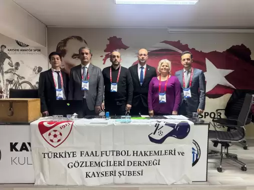 TFFHGD Kayseri Şubesi yeni Başkanı İbrahim İmrağ oldu