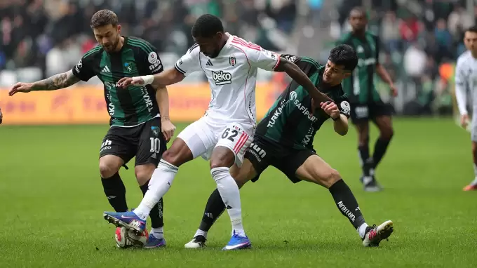 Kocaelispor tribünündeki kaçak Beşiktaşlı için suç duyurusu