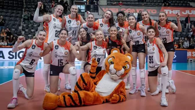 Eczacıbaşı Dynavit kupada Göztepe’ye set vermeden turu geçti