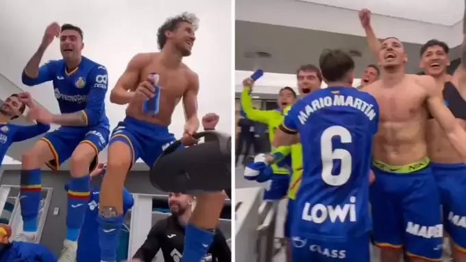 18 sene sonra gelen galibiyeti çılgınlar gibi kutladılar