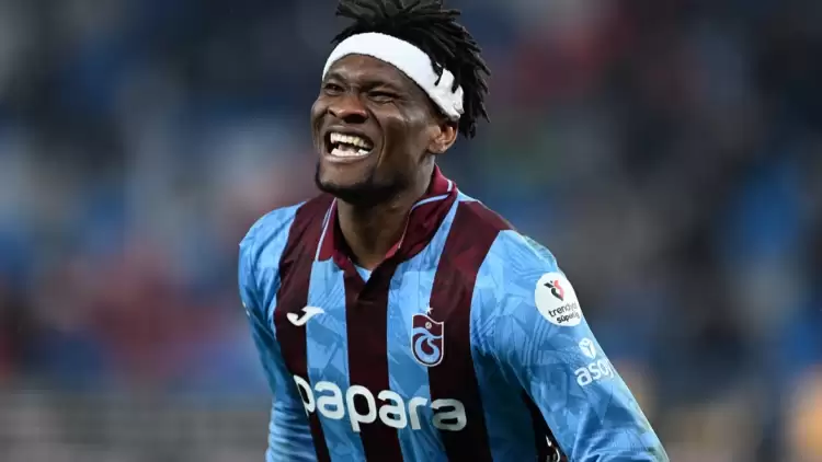 Trabzonspor'da Nwaiwu'nun sahalardan uzak kalacağı süre belli oldu