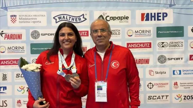 Milli atıcı Şevval İlayda Tarhan, Avrupa Şampiyonası'nda 4. sırayı aldı