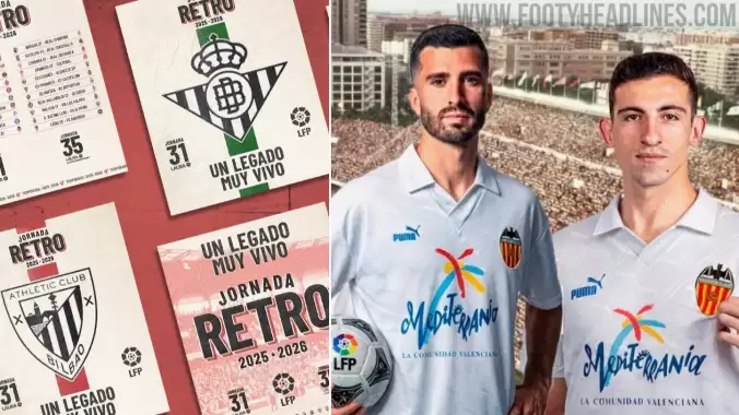 La Liga'da takımlar "retro forma" ile sahaya çıkacak!