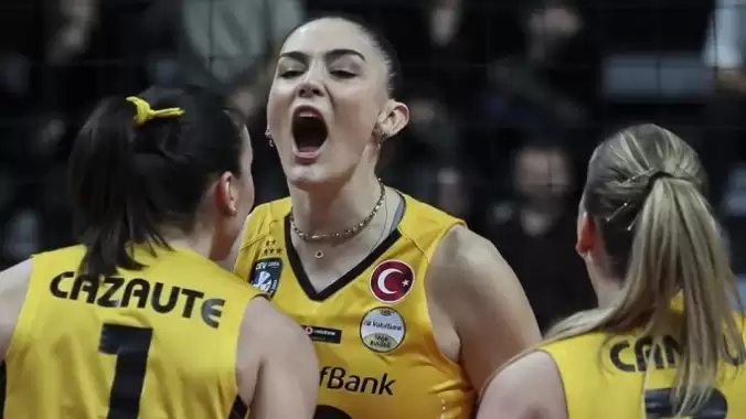 VakıfBank evinde Aras Kargo'ya set vermedi
