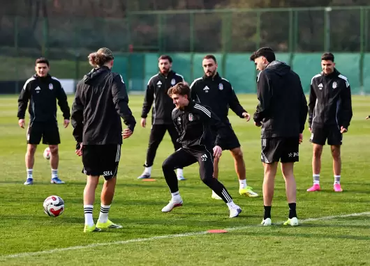 Beşiktaş, Galatasaray maçı hazırlıklarını tamamladı