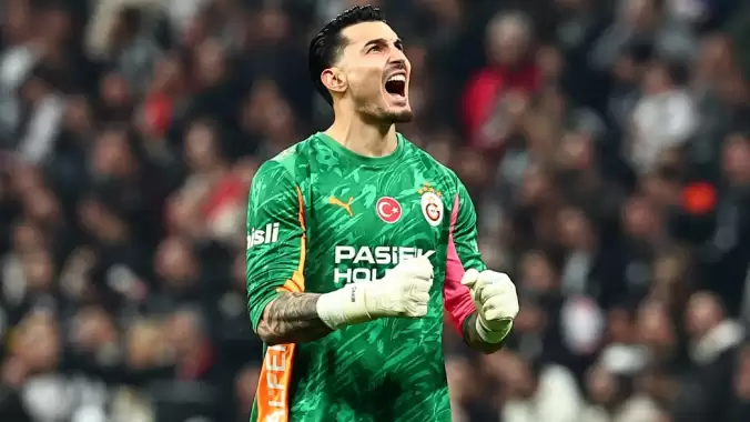 Uğurcan Çakır'ın maç sonu sevinci tepki çekti