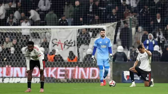 Beşiktaş’ın dev serisi sona erdi