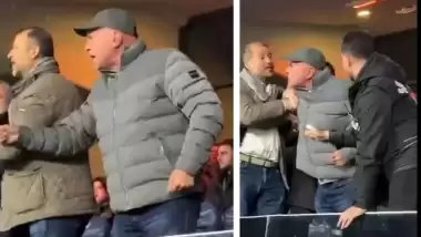 Maç sonu Kadıköy'de olay! Yüksel Yıldırım tribünlerle tartıştı, Saran engelledi