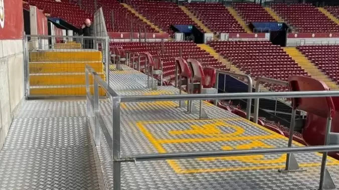 Galatasaray'a Liverpool maçı öncesi özel teşekkür