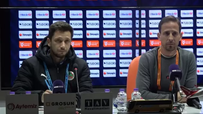 Joao Pereira: "İyi futbol oynuyoruz pozisyona giriyoruz ama günün sonunda en önemlisi 3 puan alamıyoruz''