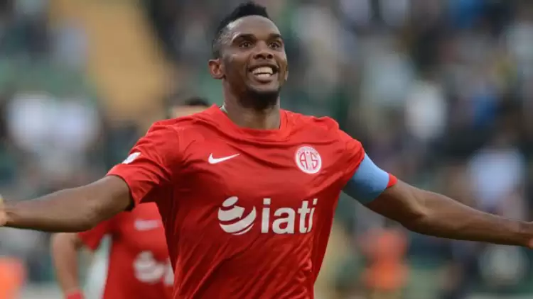 Eto'o bu sene de Antalyaspor'da..