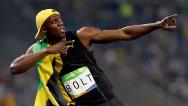 Video - Usain Bolt bu kez kazanamadı
