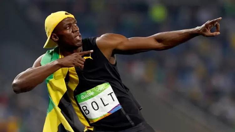 Usain Bolt'tan olay görüntüler!