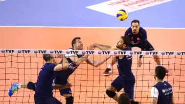 Hazırlık maçında Halkbank galip