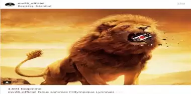 Lyonlu futbolcu Beşiktaş taraftarlarını çıldırttı!