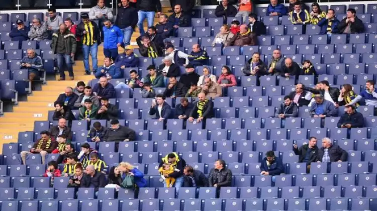 Fenerbahçe tribünleri yine boş kaldı! İşte çarpıcı rakamlar!