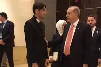 Burak'tan Erdoğan'a ziyaret