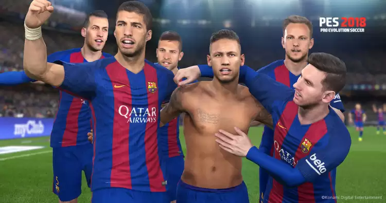 PES 2018'in ilk görüntüleri yayınlandı!