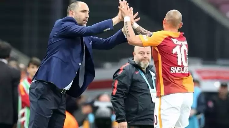 Slovakya'da Sneijder zirvesi! Tudor şoke oldu...