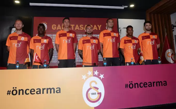 İşte Galatasaray'ın yeni sezon formaları!