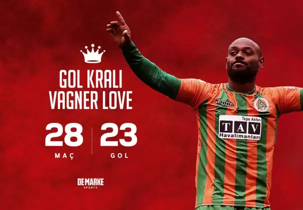 Saray'ın yeni kralı Vagner Love!