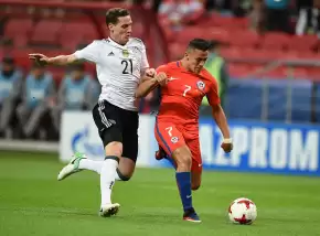 Sanchez tarihe geçti, Almanya ile Şili yenişemedi!