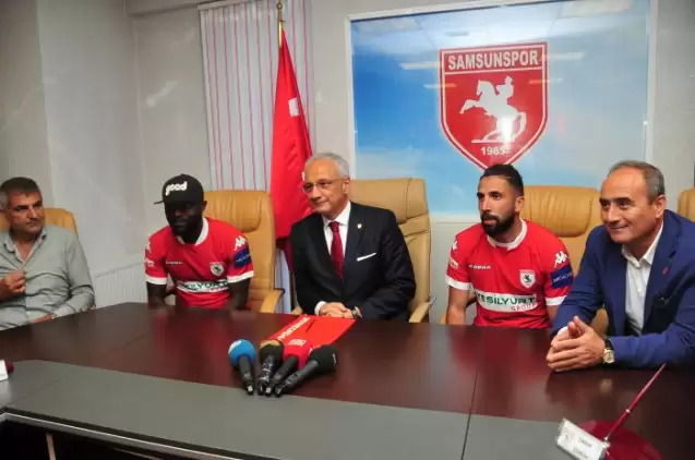 Samsunspor'da 2 imza!