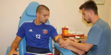 Karabükspor'da sağlık kontrolleri tamamlandı