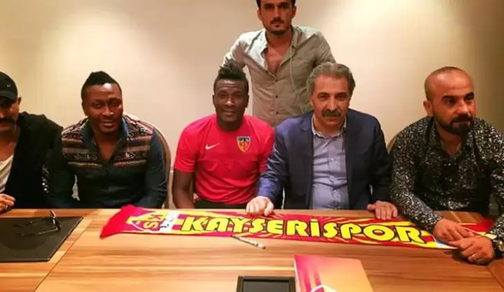 Asamoah Gyan resmen imzaladı!