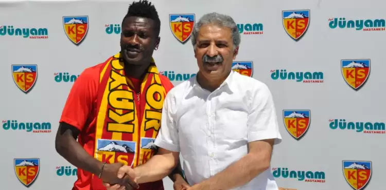 Gyan:"Kayserispor hedefleri olan bir takım"