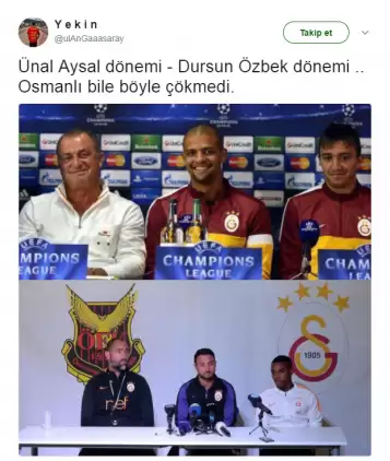 Galatasaray taraftarından isyan!