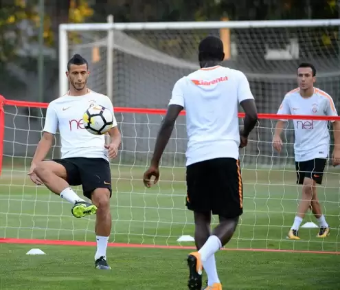 Galatasaray hazırlıklarını sürdürdü