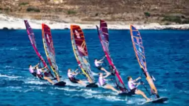 Rüzgar sörfü liginde son ayak heyecanı sürüyor!