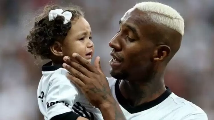 Talisca'nın kızı ağladı! Beşiktaşlı yıldızların çocukları!