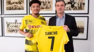 Dembele'nin forması Sancho'nun